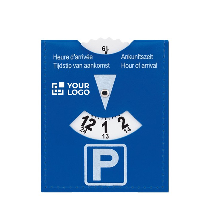 Carte de stationnement avec logo avec zone d'impression