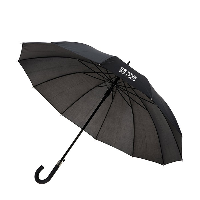 Parapluie personnalisable avec 12 baleines avec zone d'impression