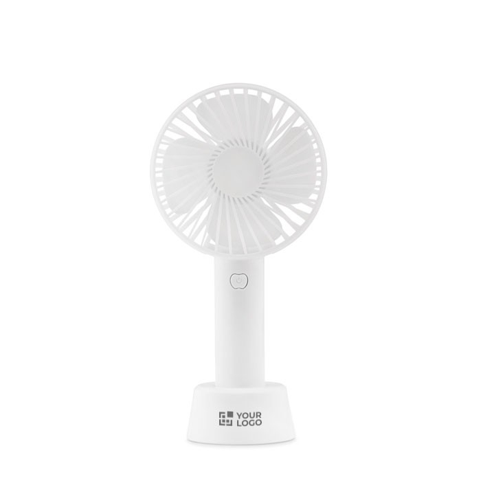 Ventilateur de poche pour le bureau avec zone d'impression
