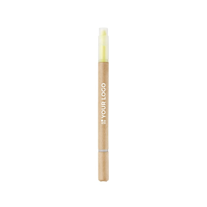 Stylo 2 en 1 avec surligneur personnalisable