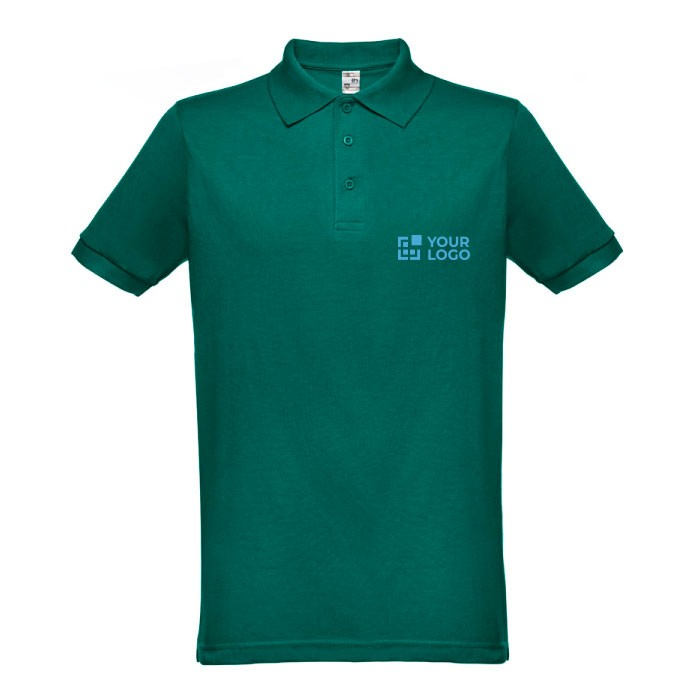 Polo logoté pour entreprise 200 g/m2 avec zone d'impression
