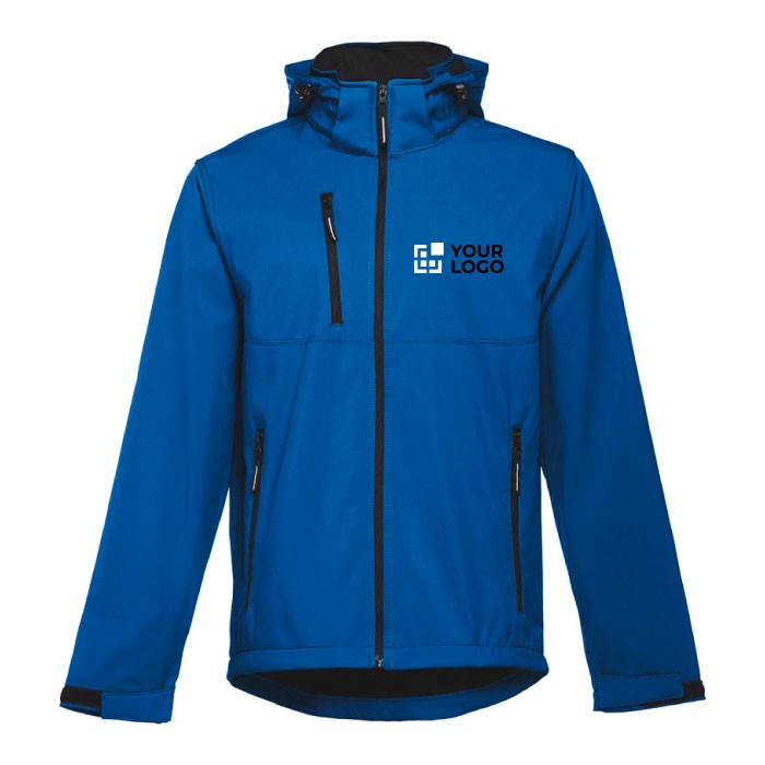 Manteau personnalisée soft Shell 280 g/m2 avec zone d'impression
