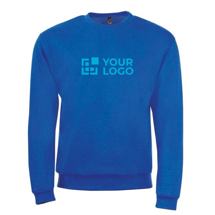 Sweat-shirt publicitaire en coton et polyester avec zone d'impression