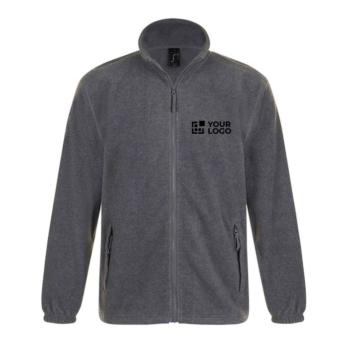 Vestes polaires personnalisables avec logo avec zone d'impression
