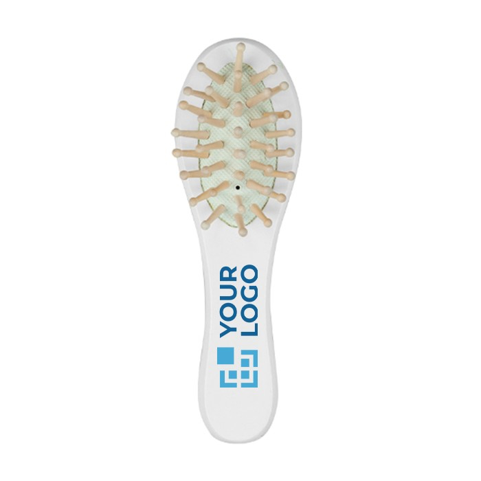 Brosse à poils personnalisée couleur naturel