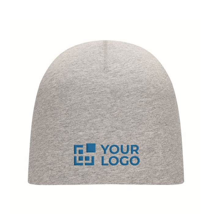 Bonnet en coton 190 g/m2 avec zone d'impression