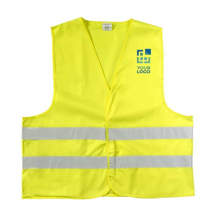 Gilet en polyester haute visibilité