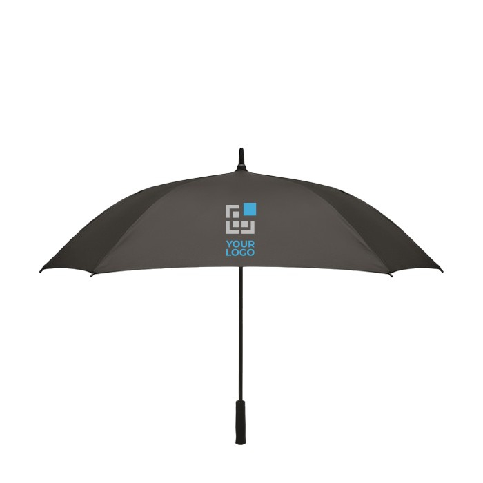 Parapluie coupe-vent carré de 27" avec zone d'impression