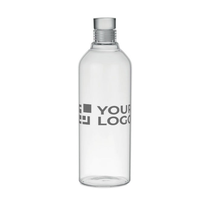 Bouteille en verre borosilicate grande