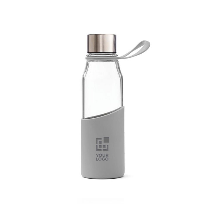 Bouteille personnalisée en verre avec manchon