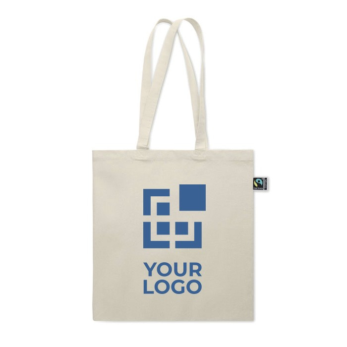 Sac personnalisable en coton équitable 180 g/m2 Thin FairTrade