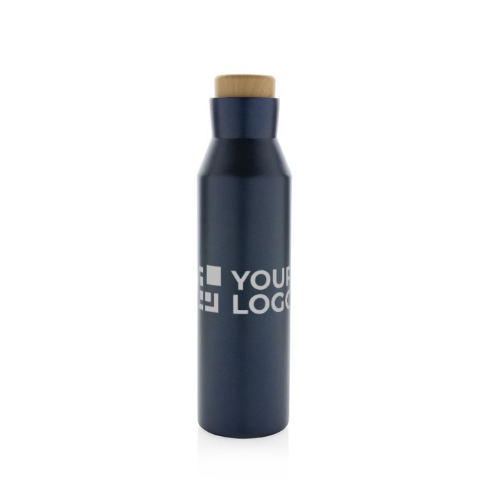 Bouteille thermos en inox recyclé à bouchon anti-fuite 650ml