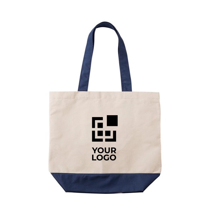 Sac en coton à couleur assortie et poche intérieure 280 g/m²