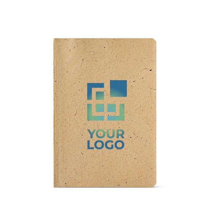 Carnet A5 à couverture souple issue d'écorce de noix de coco