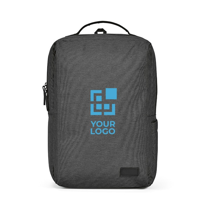 Sac à dos pour PC 15,6” en polyester recyclé à zips étanches vue principale