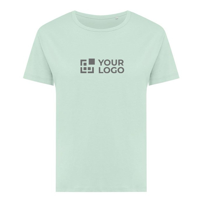 T-shirt pour femme en coton recyclé, slim fit, 160 g/m², Iqoniq