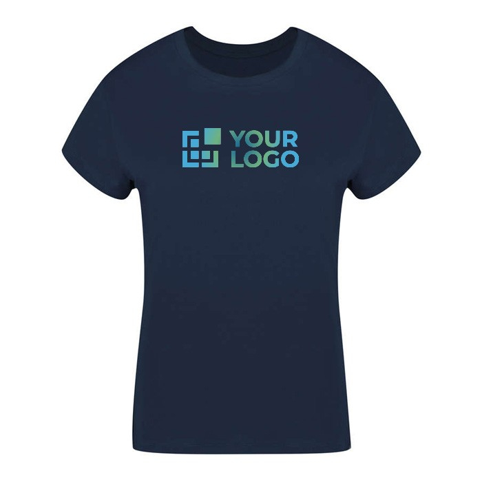 T-shirt femme 100% coton peigné Ring Spun 160 g/m²