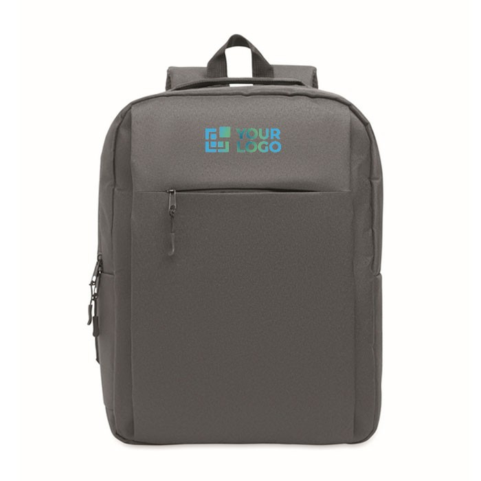 "Sac à dos en RPET, pour ordinateur portable et tablette 10"" et 15"""