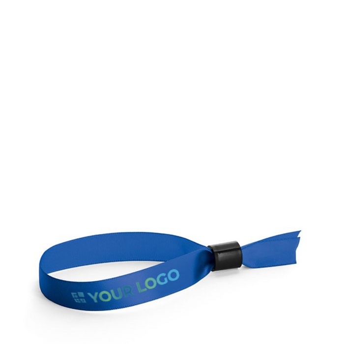 Bracelet en satin doux et brillant avec fermeture de sécurité