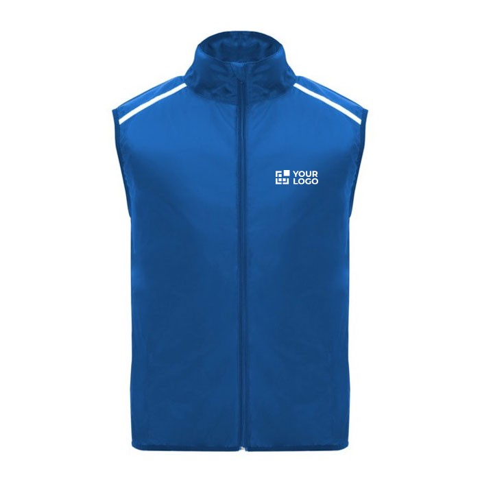 Gilet de course coupe-vent et respirant unisexe 70 g/m² Roly