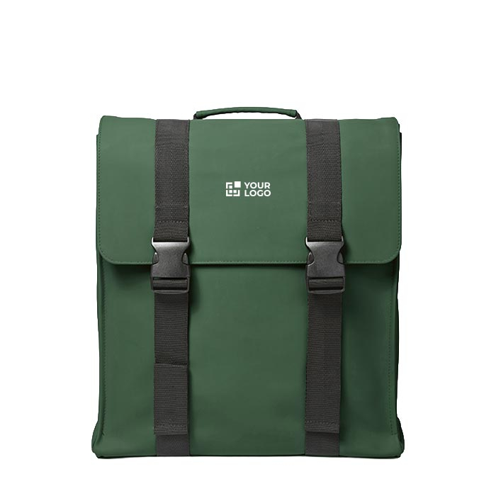 Sac à dos en cuir synthétique recyclé et plastique recyclé pour PC 17"