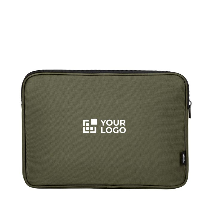 Housse pour ordinateur portable en nylon recyclé résistante et imperméable 15,6''