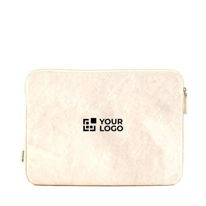 Housse pour ordinateur portable avec rembourrage rigide en toile recyclée 15,6"