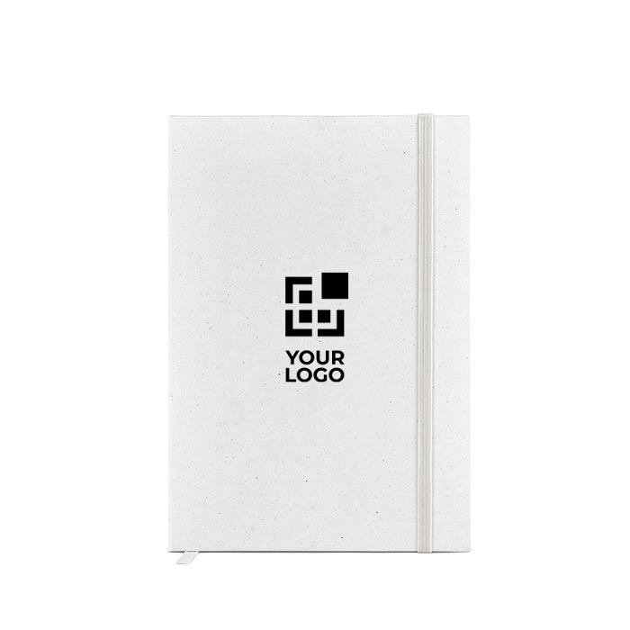Carnet A5 à couverture rigide en cartons de lait recyclés, pages pointillées