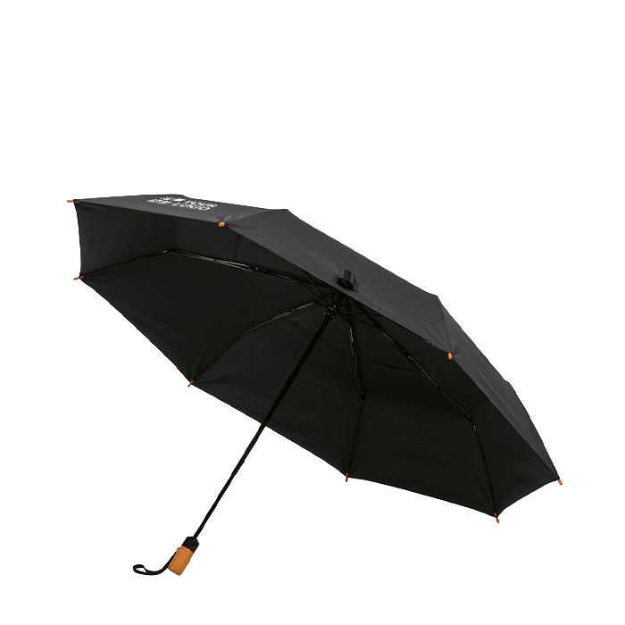 Parapluie pliable automatique en plastique recyclé anti-tempête ø119