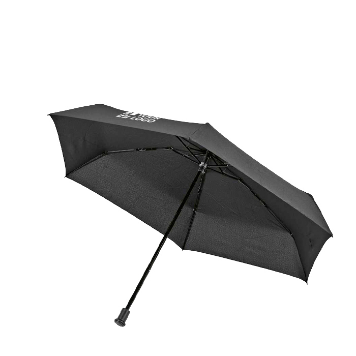 Parapluie pliable manuel en pongé de plastique recyclé ø95