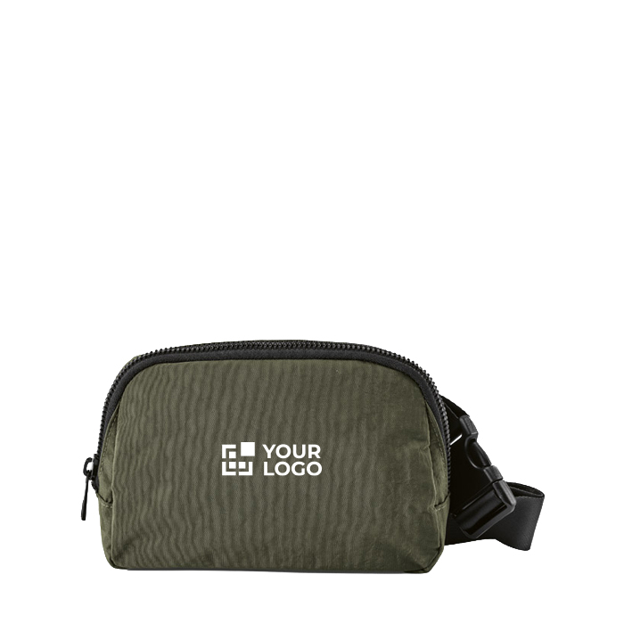 Sac banane imperméable en nylon recyclé avec poche arrière 1,5L