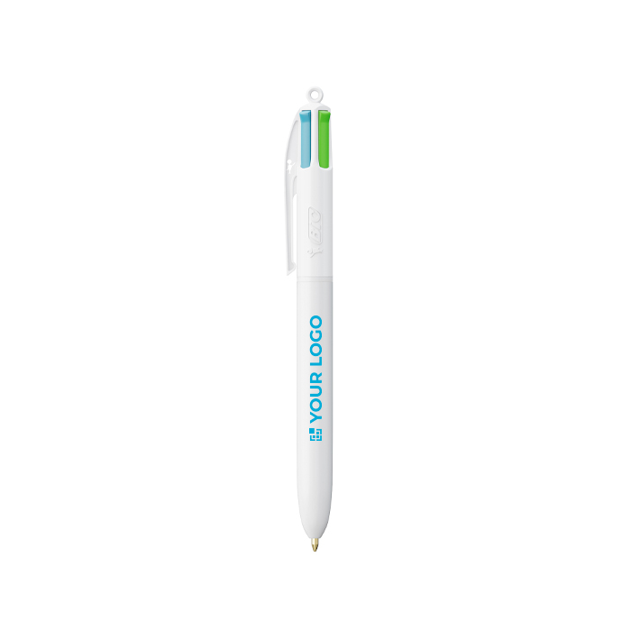Stylo à bille en plastique BIC® avec 4 encres aux couleurs originales