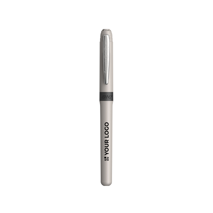 Roller en plastique ergonomique et encre bleue Grip Roller BIC®