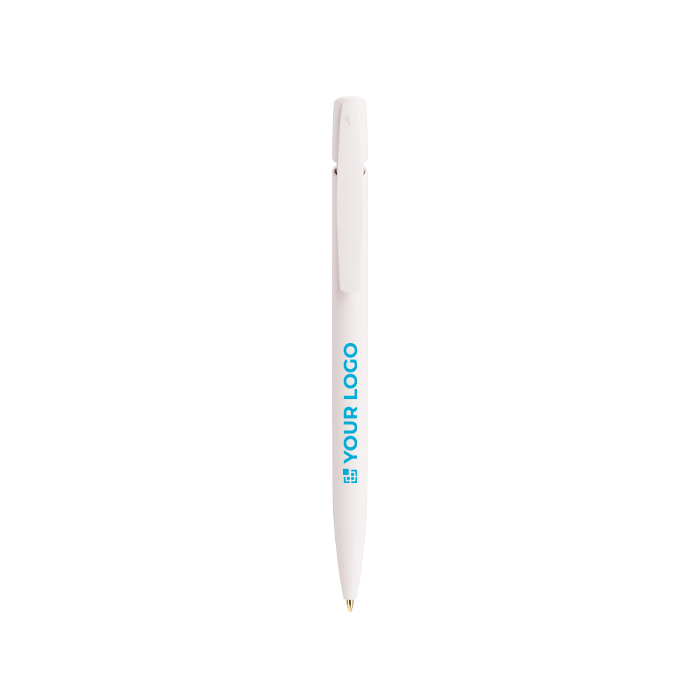 Stylo à bille BIC® en plastique recyclé et rétractable à encre noire