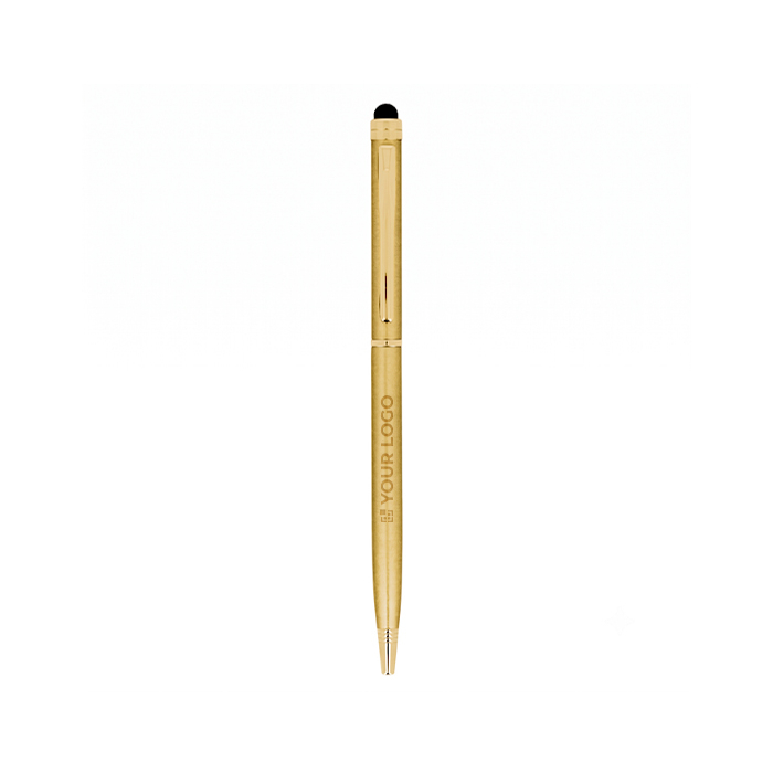 Stylo métallique avec fonction tactile, encre bleue Sleek Stylus BIC®