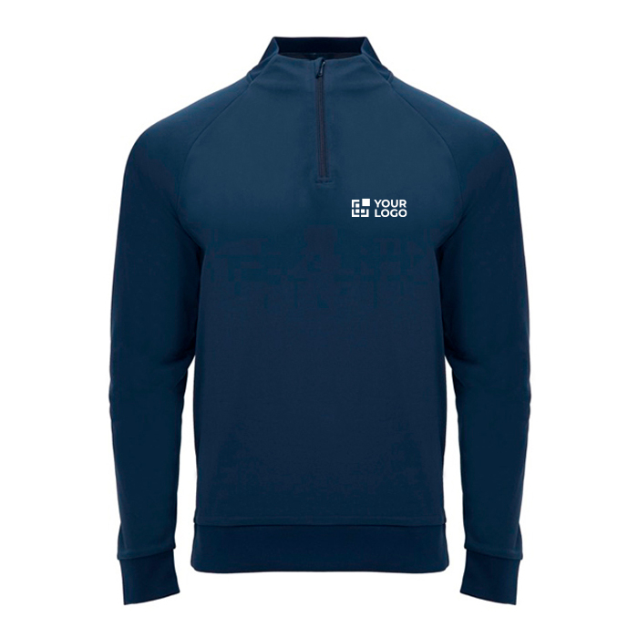 Sweat-shirt avec demi-fermeture éclair 200 g/m² Roly Direct Epiro