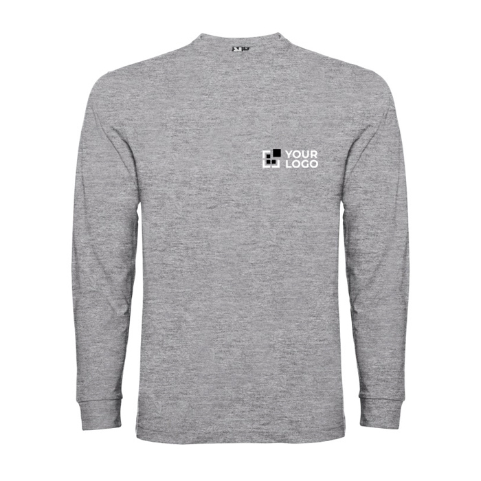 T-shirt en coton à manches longues 165 g/m² Roly Direct Pointer