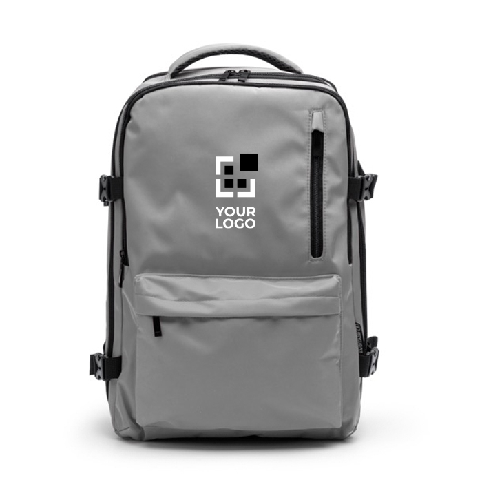 Sac à dos de voyage en polyester recyclé résistant à l'eau PC 16"