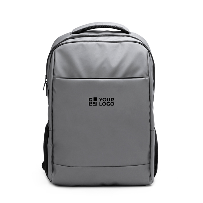Sac à dos en cuir PU avec anses et bretelles rembourrées pour PC 15’’