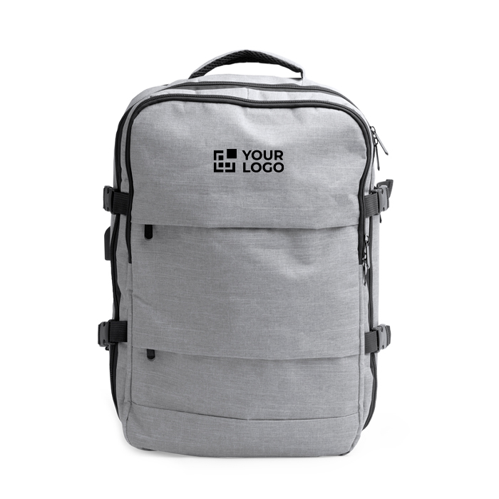 Sac à dos en RPET avec port USB et poche pour ordinateur 17,3’’