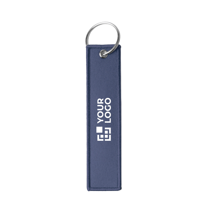 Porte-clés type « Remove Before Flight » avec anneau métallique