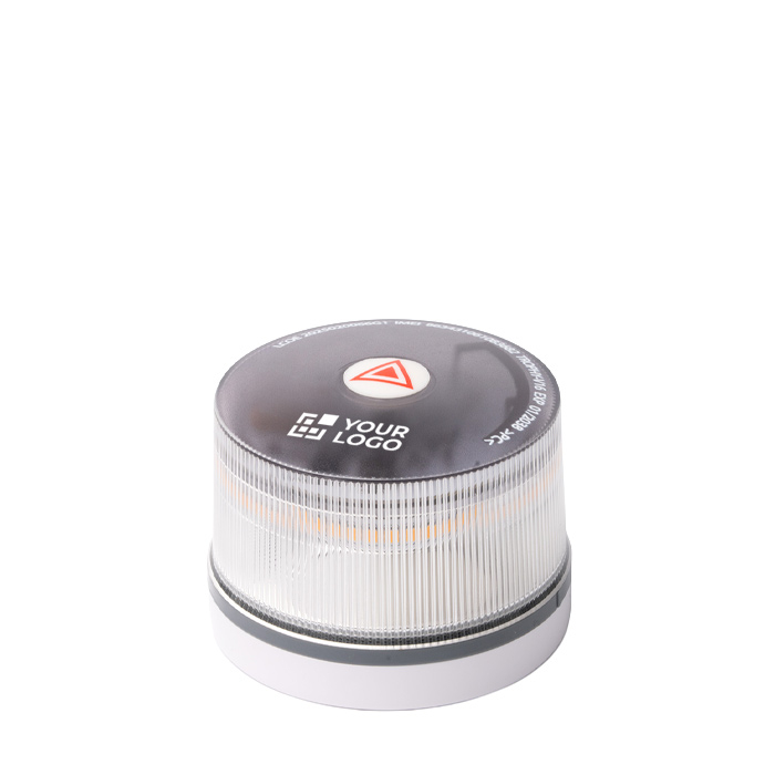 Balise V16 homologuée avec géolocalisation et LED 360º, portée 1 km
