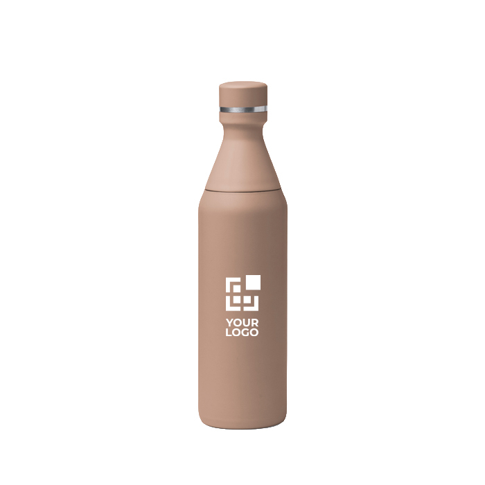 Gourde isotherme en acier inoxydable avec double ouverture 550 ml