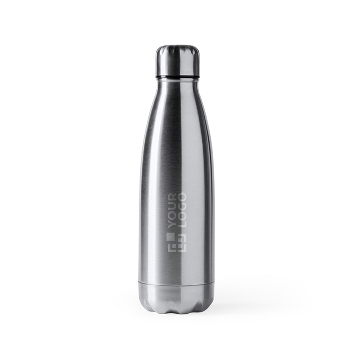 Gourde en acier inoxydable avec bouchon antigoutte 700ml