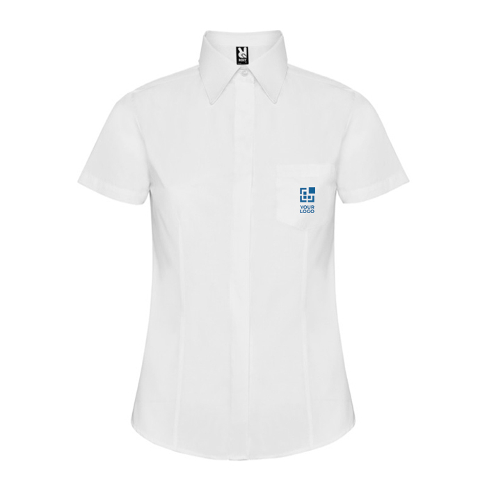 Chemise de travail à manches courtes 130 g/m² Roly Sofia