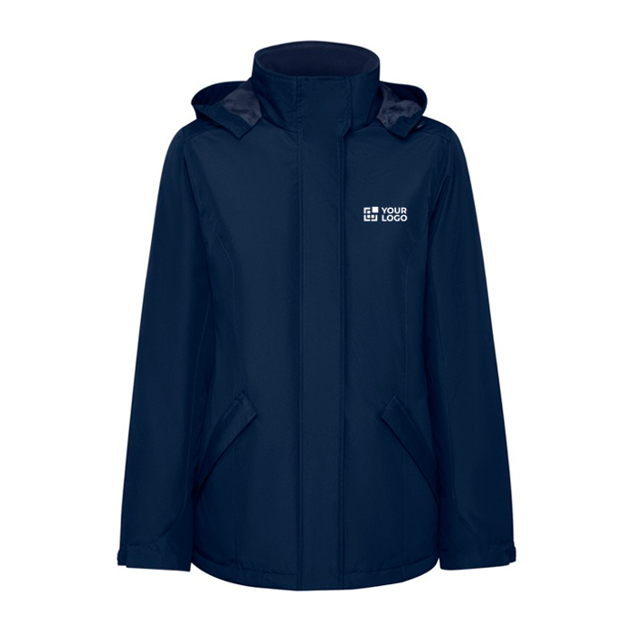 Parka femme en polyester recyclé 400 g/m² Roly Direct America
