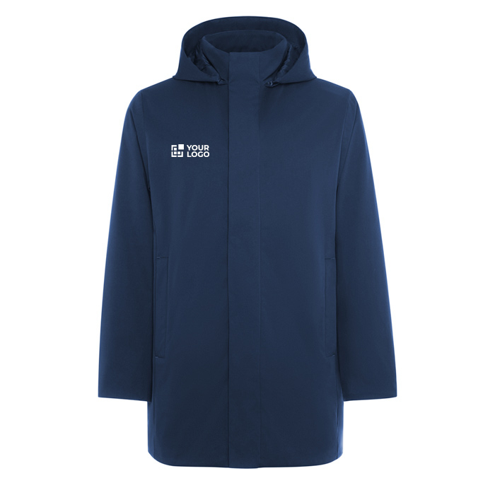 Parka unisexe 3/4 avec capuche amovible et zip Roly Direct Dome