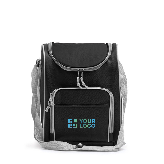 Glacière en polyester avec compartiment principal isotherme 15L
