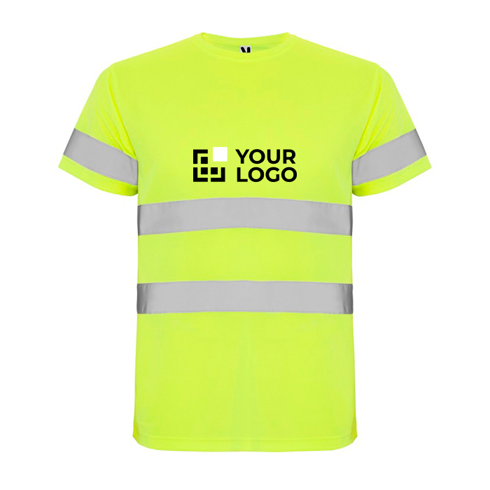 T-shirt de travail haute visibilité 130 g/m² Roly Delta