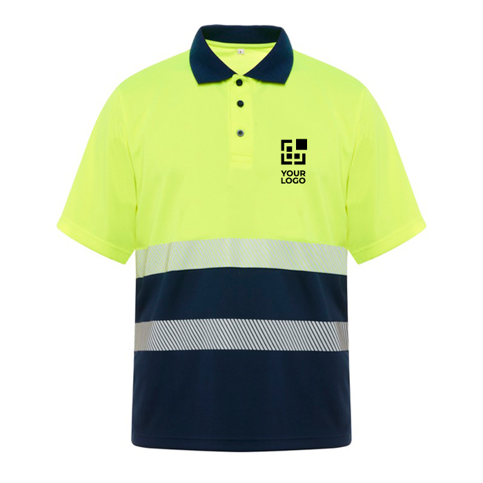 Polo de travail technique haute visibilité 170 g/m² Roly Vega